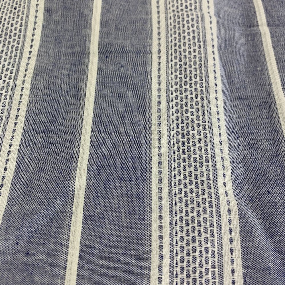 Doe & Rae Crop Top  S M L Blue White Stripe Nordst - Picture 4 of 6